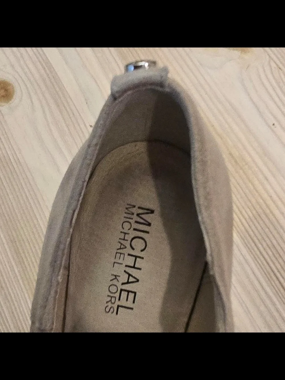 Michael Kors Light Taupe Suede Ankle Booties